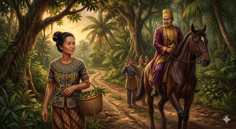 Sultan Melihat Ibu Pungok