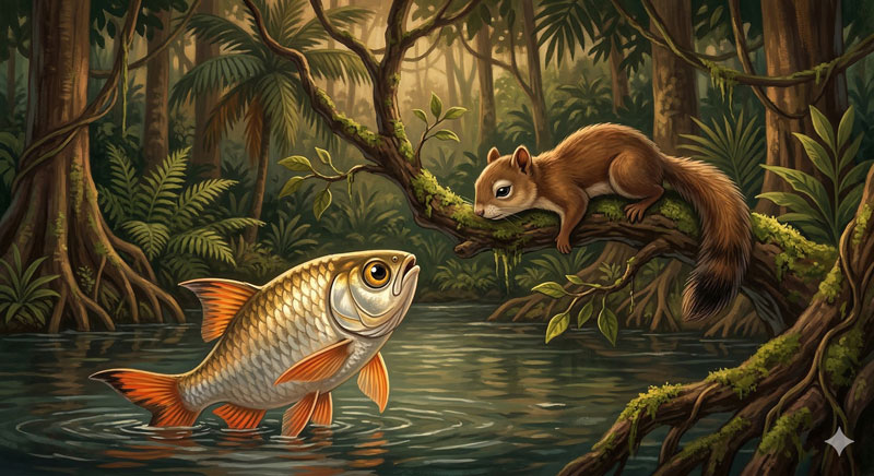 adegan_04_tengadak_menemukan_tupai_lemah