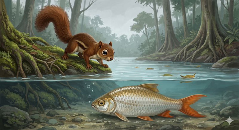 adegan_08_tengadak_sakit_tupai_mencari